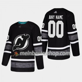New Jersey Devils Custom 2019 All-Star Adidas Schwarz Trikot Authentic - Herren